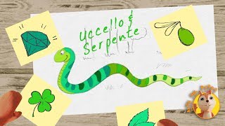 Alice reportage 3 Luccello e il serpente  draw my life  Cartoni animati [upl. by Neile769]