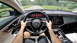 2024 Mercedes Benz E350 POV Drive Impressions and ASMR [upl. by Hgielanna264]