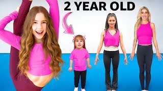 All Ages Compete in Gymnastics ft Rebecca Zamolo [upl. by Barbee839]