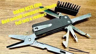 ROXON KS2E Elite Best overall compact multitool full test amp review roxon KS2E edc everydaycarry [upl. by Anayrb]