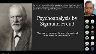 FREUDS THEORY PSYCHODYNAMIC THEORY  PSYCH CLASS [upl. by Susette]