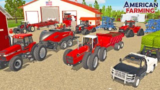 CORN PLANTING BIGTIME FARMER STYLE NEW UPDATE ON AMERICAN FARMING [upl. by Eelsha506]