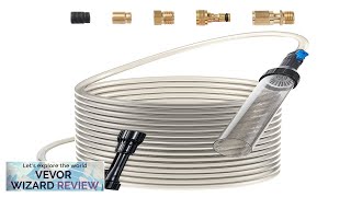 VEVOR Aquarium Vacuum Gravel Cleaner 33 ft PVC Hose Fish Tank Vacuum Review [upl. by Rayna]