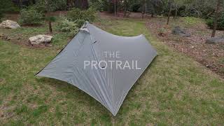 Tarptent ProTrail Setup [upl. by Nerte723]