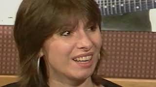 Chrissie Hynde  1987 Dylan Taite NZ interview [upl. by Arrakat799]