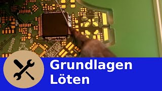 0x0B Grundlagen Löten und SMD Löten [upl. by Kcinimod216]