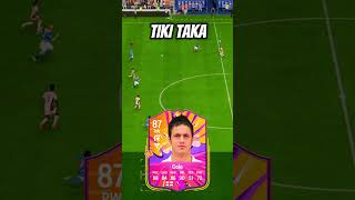 Tiki Taka  FC25 fifa foryou shorts fyp [upl. by Nhabois]