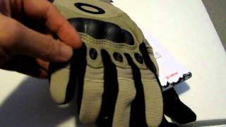 Oakley Factory Pilot Gloves Hand Armor [upl. by Hgielrebmik727]