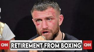 BREAKING NEWSVasiliy Lomachenko Retirement Announcement After George Kambosos Jr FIGHT [upl. by Elyrad]