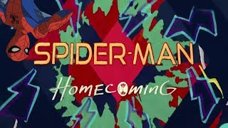 SpiderMan Homecoming End Credits w Spectacular Theme Song [upl. by Marcelle]