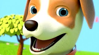 Bingo Dog Song  Cartoon Nursery Rhymes for Kids by Little Treehouse [upl. by Innek]