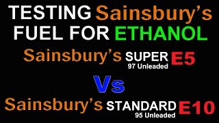 Is SAINSBURYS still one of the BEST supermarket petrols ⛽ Super Unleaded 97 E5 Vs 95 E10 Fuel 722 [upl. by Isis]