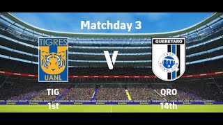 Tigre’s UANL Vs Querétaro FC [upl. by Ragg]