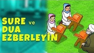 Namazda Okunan Kısa Sureler ve Dualar Arapçası ve Meali Birlikte [upl. by Nine]