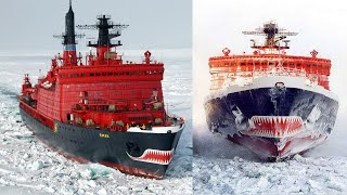 15 Ice Breaking Ships Braving the Arctic Circle [upl. by Kara-Lynn]