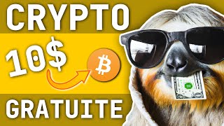 Obtenir 10 dollars de cryptomonnaie gratuitement en 5 minutes  TUTO [upl. by Ailene]