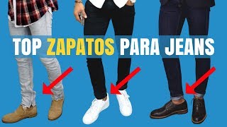 Top 9 Zapatos Para Usar Con Jeans [upl. by Restivo]