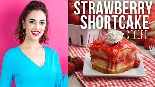 Easy Strawberry Shortcake Recipe [upl. by Laubin479]