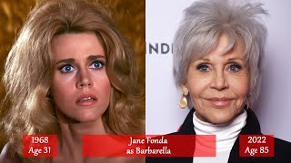 Barbarella the Cast from 1968 to 2022  Then and now [upl. by Yonina]