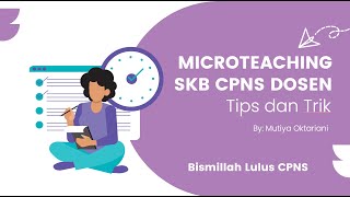 TIPS SKB DOSEN  MICROTEACHING [upl. by Yennor195]