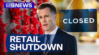 NSW extends Anzac Day trading shutdown  9 News Australia [upl. by Ainitsirhc757]