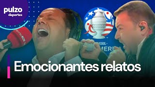 Momento de clasificación de Colombia en Copa América así fue relato de Gol Caracol y RCN  Pulzo [upl. by Ierbua]