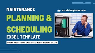 Maintenance Planning And Scheduling Excel Template [upl. by Patsy961]