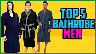 Best Bathrobe for Men  Top 5 Best Bathrobe for Men of 2021 Review [upl. by Occir390]