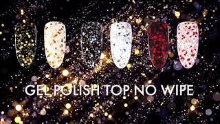 GEL POLISH TOP NO WIPE GLITTER by VICTORIA VYNN [upl. by Gebelein]