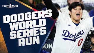 ITS TIME FOR DODGER BASEBALL Every Dodgers postseason highlight leading to the World Series [upl. by Ecydnak]