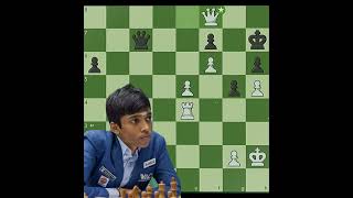 Praggnandhaas Brilliancy ✨ shorts chess brilliantmove [upl. by Akehsat]