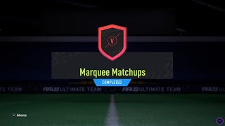 FIFA 22 SBC  MARQUEE MATCHUPS  TOTTENHAM HOTSPUR V LEICESTER CITY  NO LOYALTY CHEAP [upl. by Dylana]