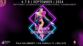 Friday Afternoon 6 Sept  Summer Gymnastic Cup  Rhythmic Gymnastics International Tournament [upl. by Ayokal]