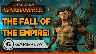 Total War Warhammer  Wood Elf Siege Gameplay [upl. by Mcclure]