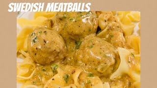 How to make Swedish Meatballs  The Best Swedish Meatballs  Lana’s Kitchen [upl. by Benildis]