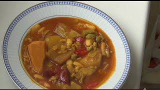 ARROZ con HABICHUELAS caldoso a la manera de Murcia Rice with vegetables Spanish home cooking [upl. by Dante]