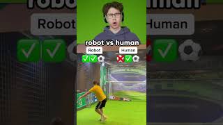 Robot vs Human in Football😱 reaction [upl. by Audre965]