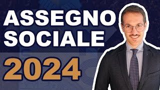 🔴 ASSEGNO SOCIALE 2024 👉 FINALMENTE Una buona notizia rispetto allassegno sociale 2023⁉ [upl. by Fuchs]