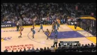 Kobe Bryant dunks on Emeka Okafor then Carl Landry HD 42611 [upl. by Lovell448]