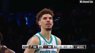 LaMelo Ball  Charlotte Hornets at Brooklyn Nets  Full Box Score [upl. by Kippie394]