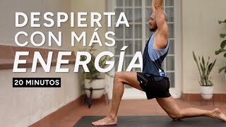 Rutina de YOGA para Iniciar el Día con MÁS ENERGÍA  20 minutos Fácil y Efectiva 🌞 [upl. by Fisch697]