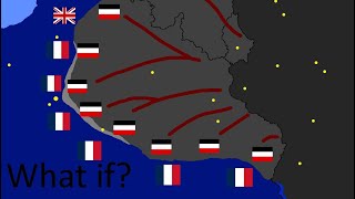 What if the Schlieffen Plan succeeded Alternate WW1 Western Front [upl. by Ihsir888]