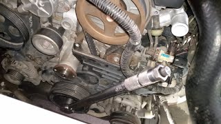 Timing Belt Installation  DiD 4D56 [upl. by Brunell]