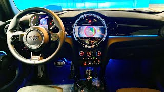 NEW MINI Cooper 2022  CRAZY new AMBIENT LIGHTS amp infotainment [upl. by Lyndsie]