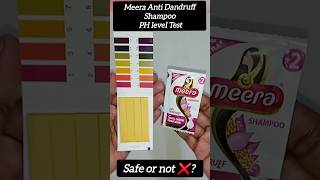 Meera shampoo phtest ashortaday shorts youtubeshorts ytshorts phvalue haircare trending tips [upl. by Katey]