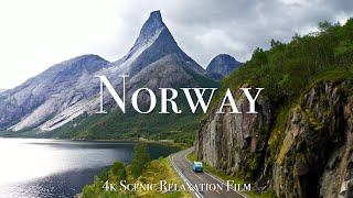 Norway 4K  Scenic Relaxation Film with Calming Music [upl. by Pessa619]