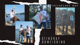 Bay Day Bay Day  Boys were on point  Chesapeake Bay Bowfishing viral stingray OnDeKOutdoors [upl. by Atoel]