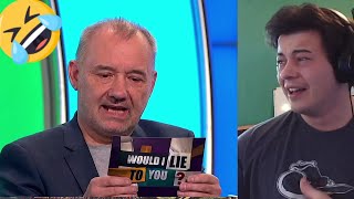 American Reacts Did Bob Mortimer mastermind a daring heist Would I Lie to You [upl. by Gillespie]