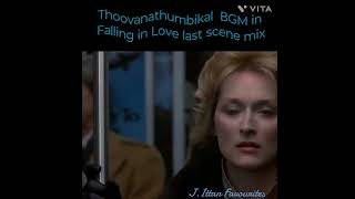 Thoovanathumbikal BGM in Falling in Love last scene Mix I Thoovanathumbikal I Falling in Love [upl. by Serdna]