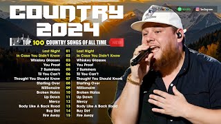 Country Music Playlist 2024  Chris Stapleton Morgan Wallen Thomas Rhett Luke Bryan Brett Young [upl. by Drisko]